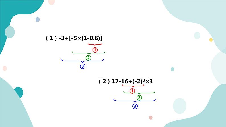 浙教版7年级上册数学2.6有理数的混合运算课件第5页