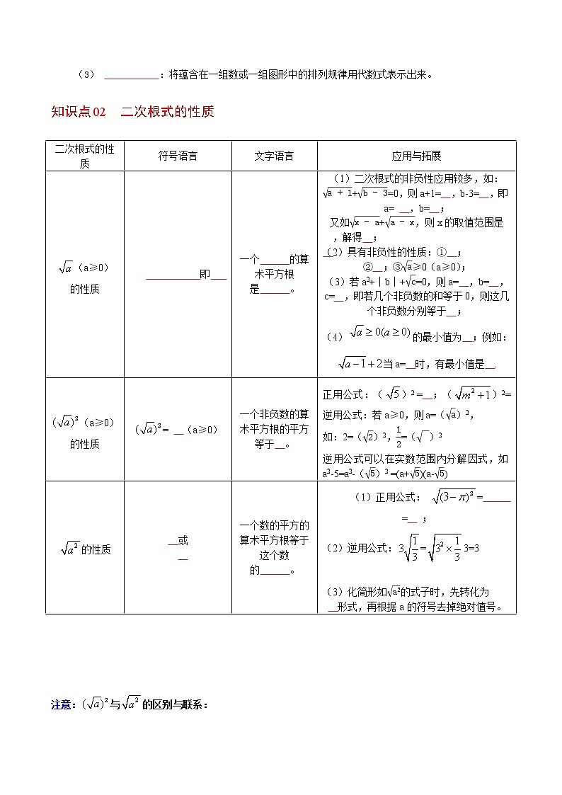 第01课 二次根式-八年级数学下册同步精品讲义(人教版)02