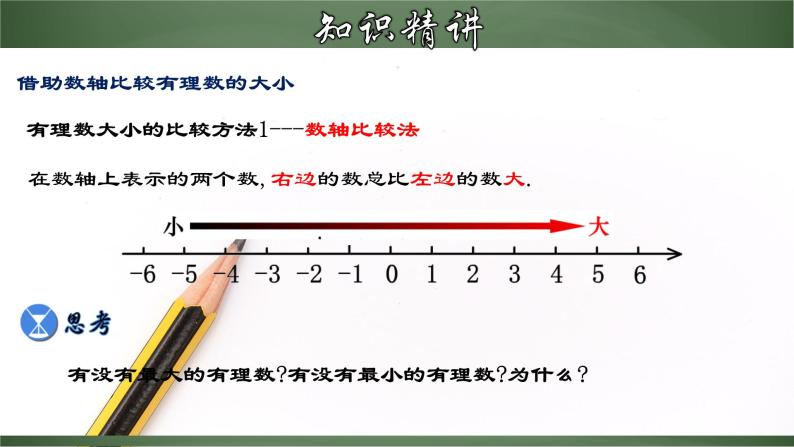 人教版2022-2023学年七年级数学上册：1.2.5 有理数大小的比较 课件05