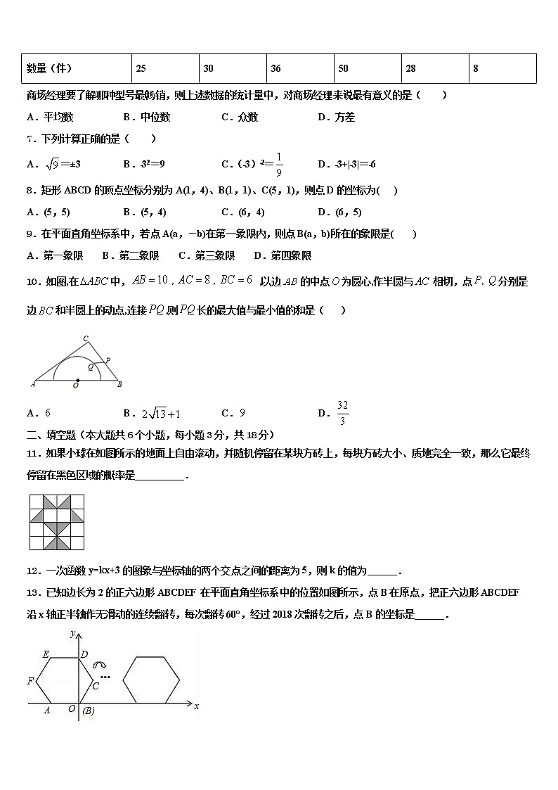 福建省南平市剑津片区重点达标名校2021-2022学年中考数学全真模拟试题含解析第2页
