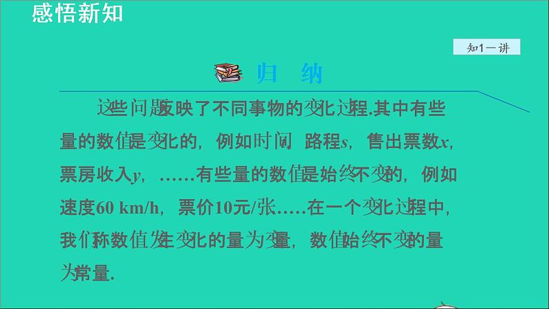 数学苏科版八年级上册同步教学课件第6章一次函数6.1函数1变量08