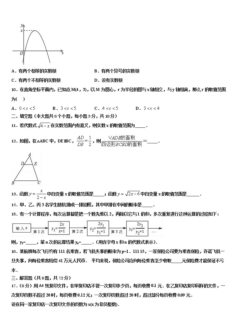 贵州遵义市正安县重点中学2021-2022学年中考数学模拟预测试卷含解析03