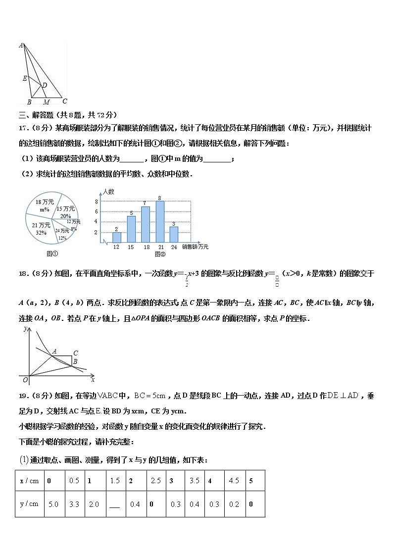 黑龙江省绥化市2021-2022学年毕业升学考试模拟卷数学卷含解析第3页