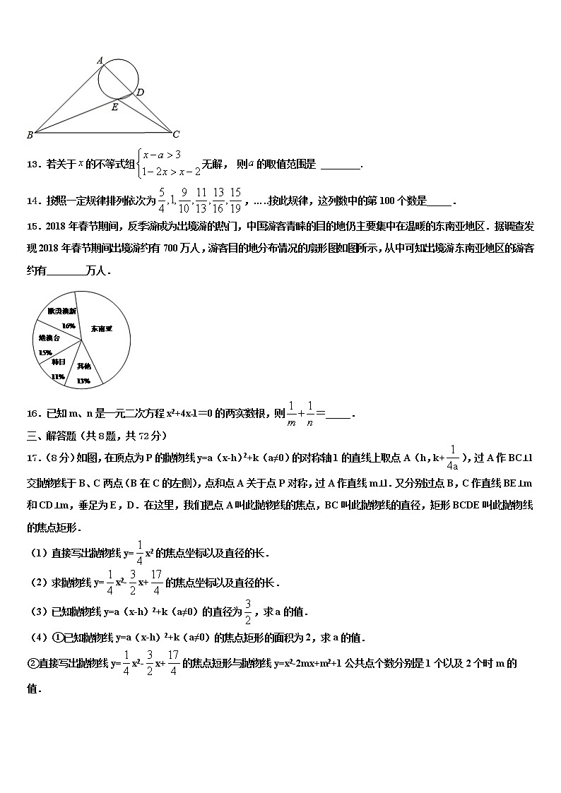 湖北省宜昌市五峰县达标名校2021-2022学年中考数学最后一模试卷含解析第3页