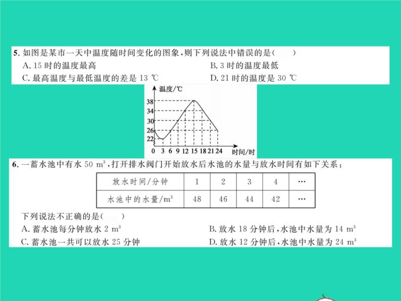 2022七年级数学下册综合检测三习题课件新版北师大版03