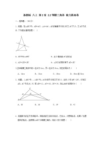 数学八年级上册2.2 等腰三角形精品练习