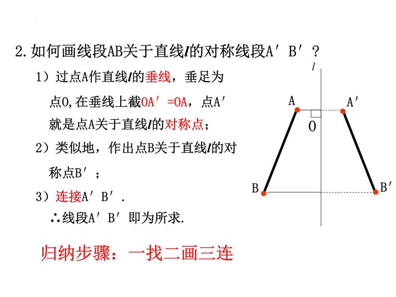 13.2.1 画轴对称图形 课件 2022—2023学年人教版数学八年级上册05