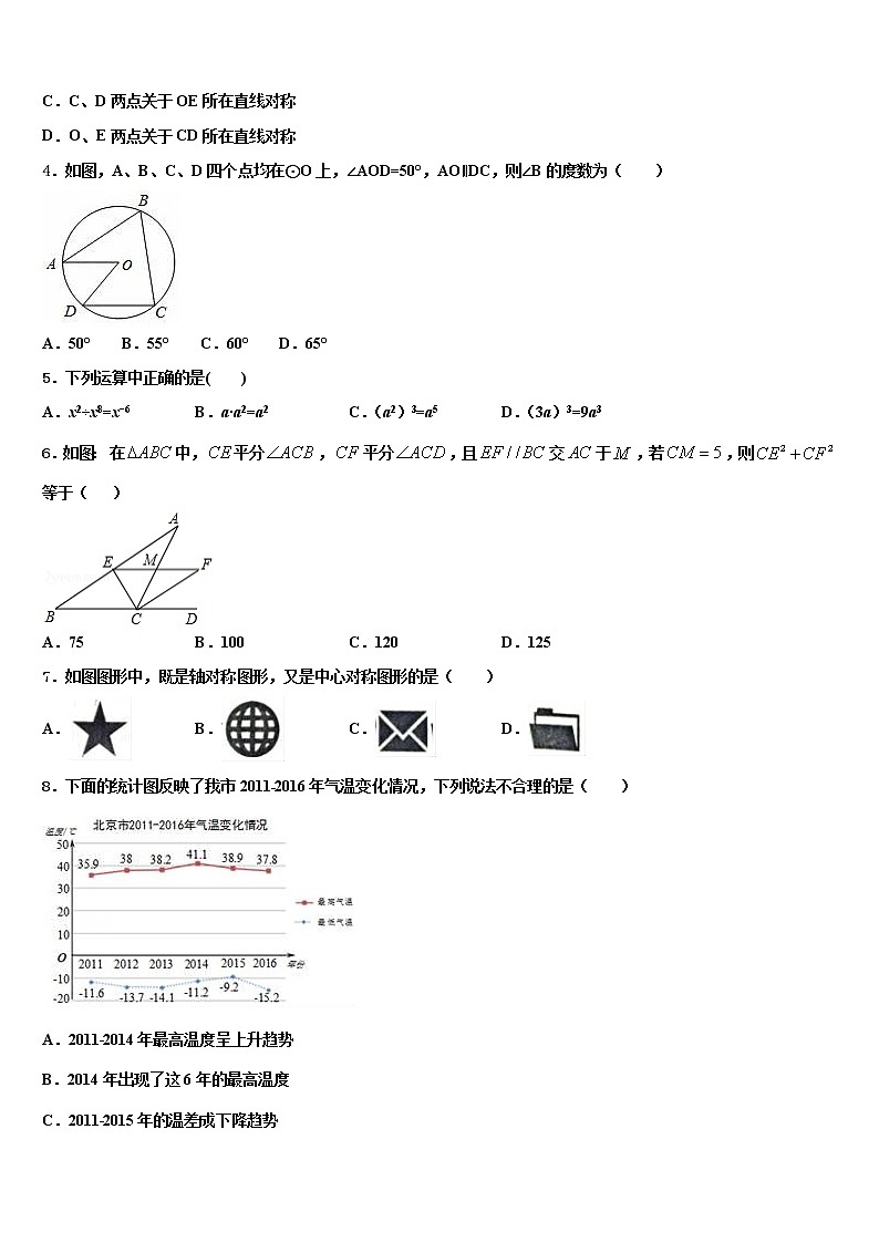 辽宁省大连西岗区七校联考2021-2022学年中考数学最后冲刺浓缩精华卷含解析02