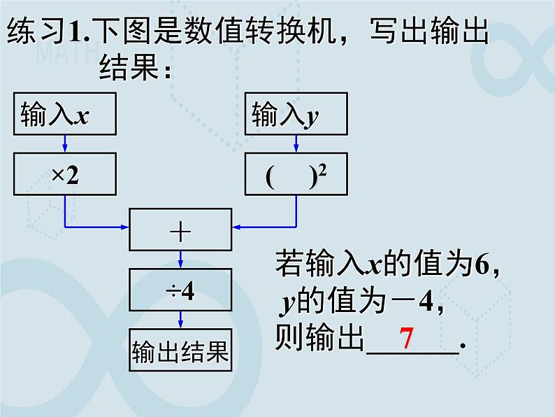 3.3 代数式的值2 苏科版七年级数学上册课件第5页