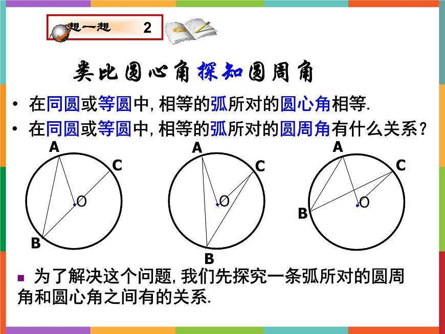 第3章 3.3 圓周角 課件 初中數(shù)學青島版九年級上冊第3頁
