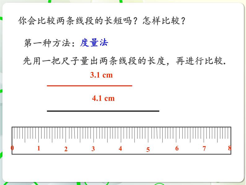 第1章 1.4线段的比较与作法 教学课件 初中数学青岛版七年级上册第4页