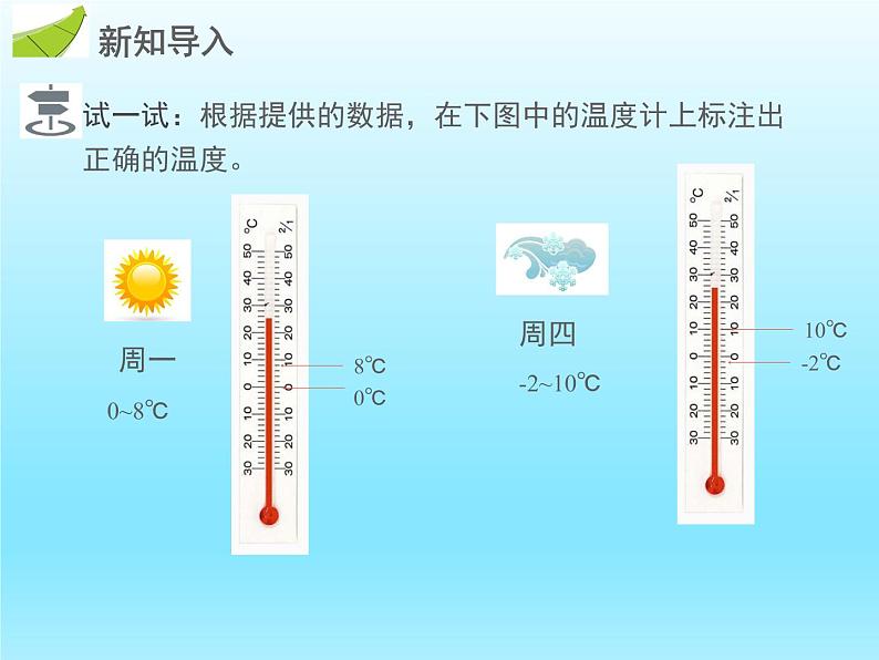 2022七年级数学上册第二章有理数及其运算2.5有理数的减法课件(北师大版)03