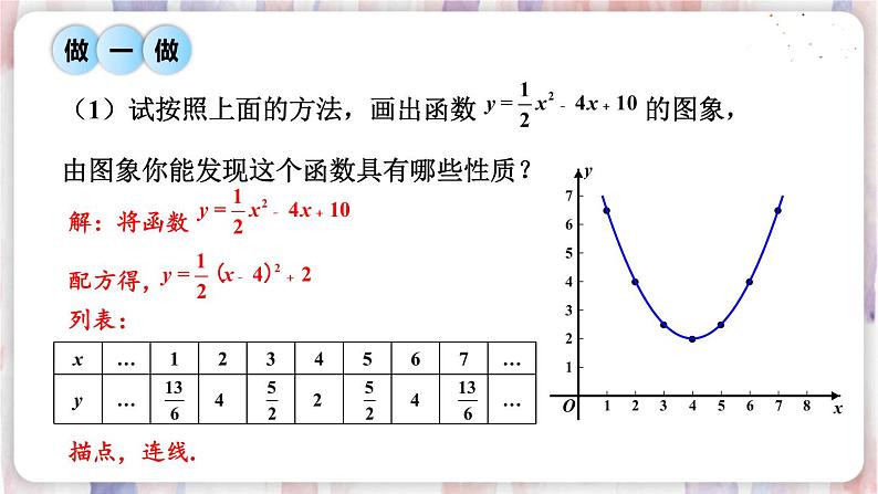 第4课时 二次函数y=ax²+bx+c的图象和性质第5页