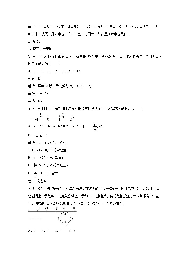有理数的相关概念(1)(教师版)第3页