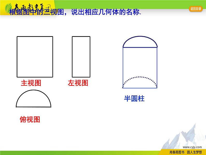 苏科版数学七年级上册 5.4 主视图、左视图、俯视图 PPT课件+教案08