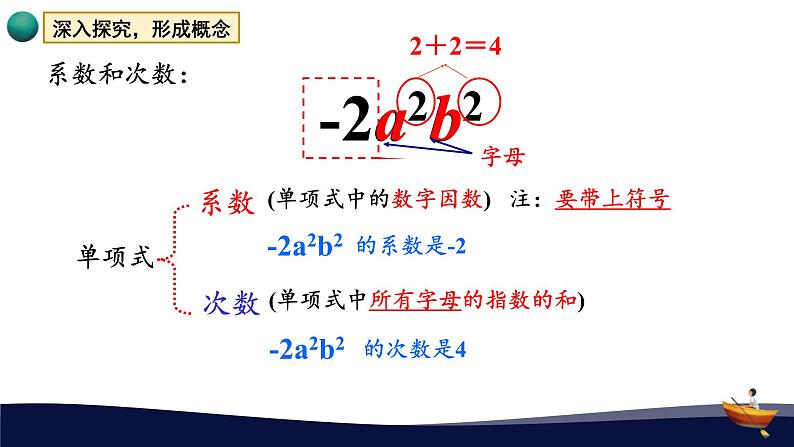 4.4 整式 浙教版数学七年级上册课件07