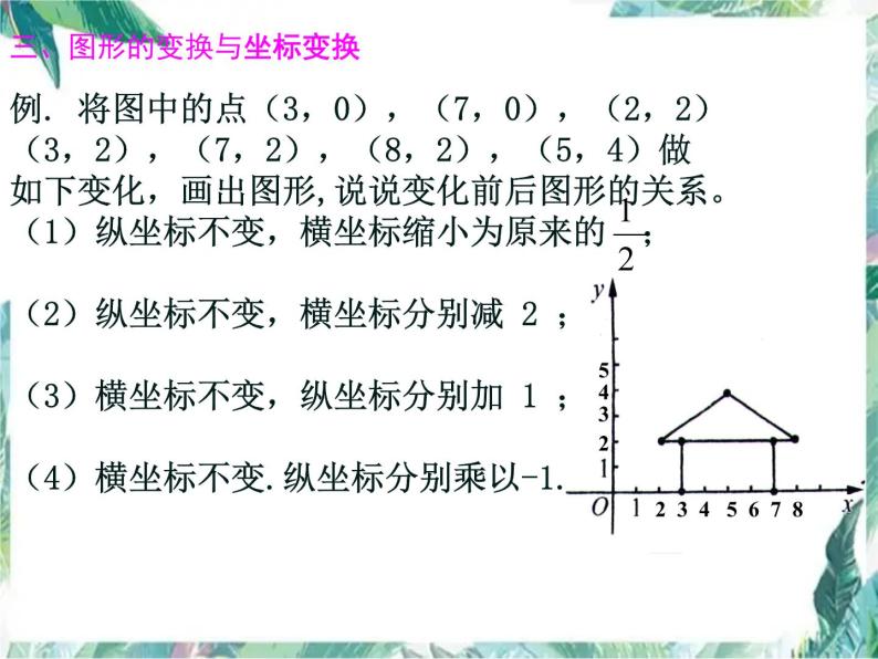 北师大版八年级数学上册课件：第三章《位置与坐标》复习课件04