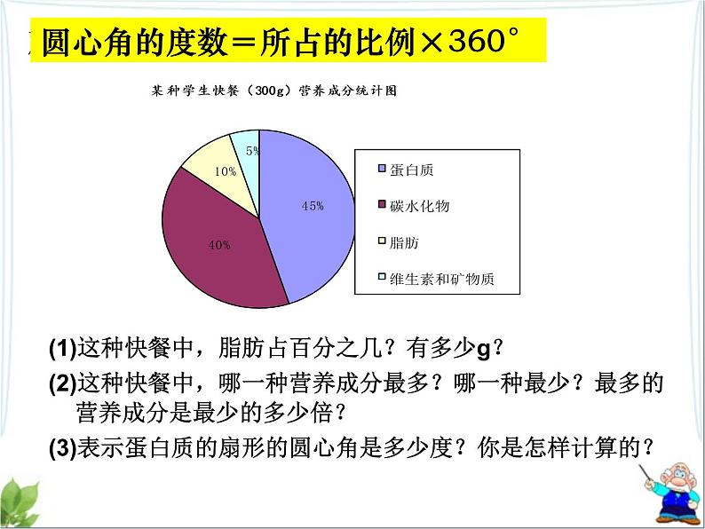 6.3 扇形统计图课件04