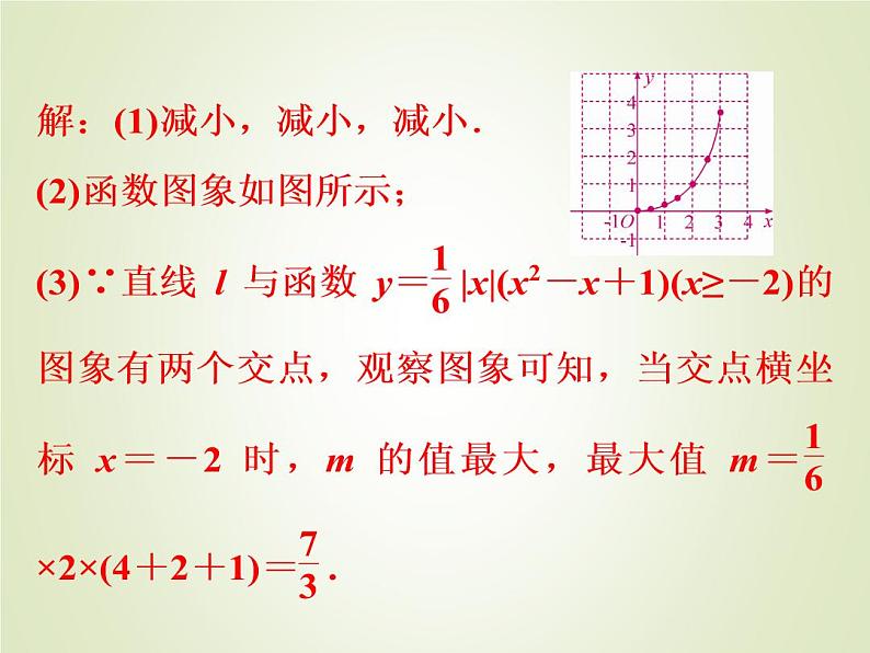 中考数学复习专题4数学抽象与函数性质探究精练课件第5页