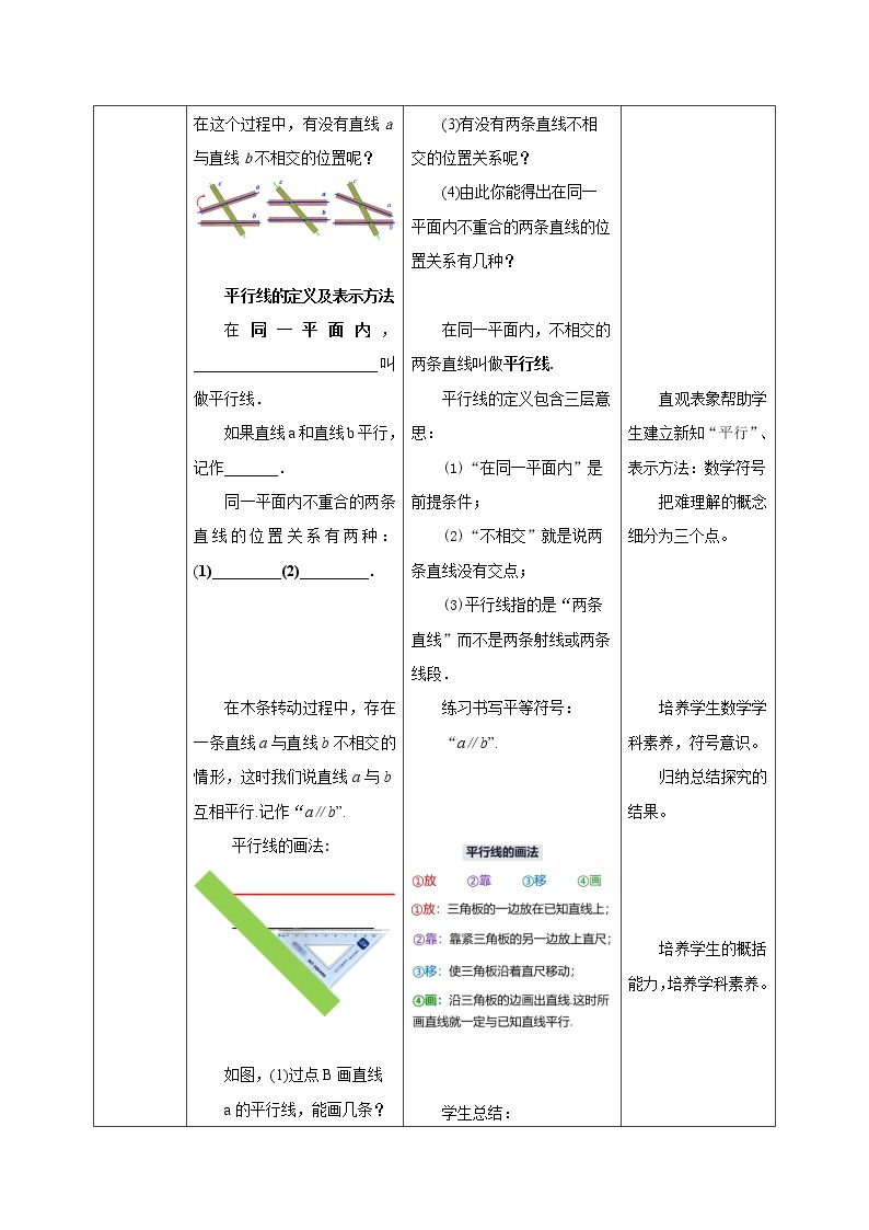 人教版数学七年级下册 5.2.1 平行线   课件PPT（送教案练习）02