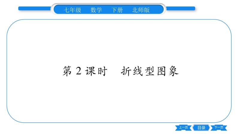 北师大版七年级数学下第3章变量之间的关系用图像表示的变量关系第2课时折线型图像习题课件01