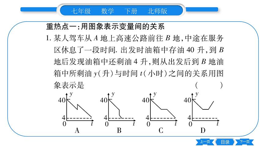 北師大版七年級數(shù)學(xué)下第6章概率初步第三、六章中考重?zé)狳c突破習(xí)題課件第2頁