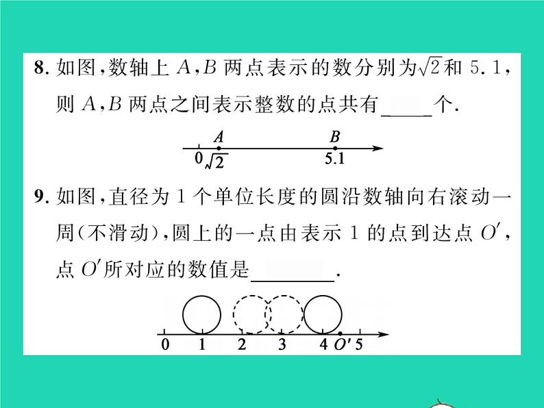 2022七年级数学下册第6章实数6.2实数第1课时实数的概念与分类习题课件新版沪科版07