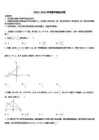 云南省曲靖市沾益區(qū)播樂(lè)鄉(xiāng)羅木中學(xué)2021-2022學(xué)年中考適應(yīng)性考試數(shù)學(xué)試題含解析