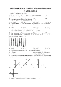 安徽省宿州市埇桥区教育集团2022—2023学年八年级上学期期中质量检测数学试题