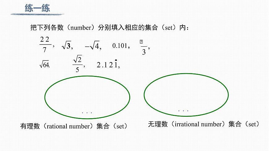 6.3 第1課時 實數(shù)Real number第8頁