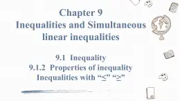 人教版七年级下册《9.1.2 第2课时 含“≤”“≥”的不等式》-双语课件