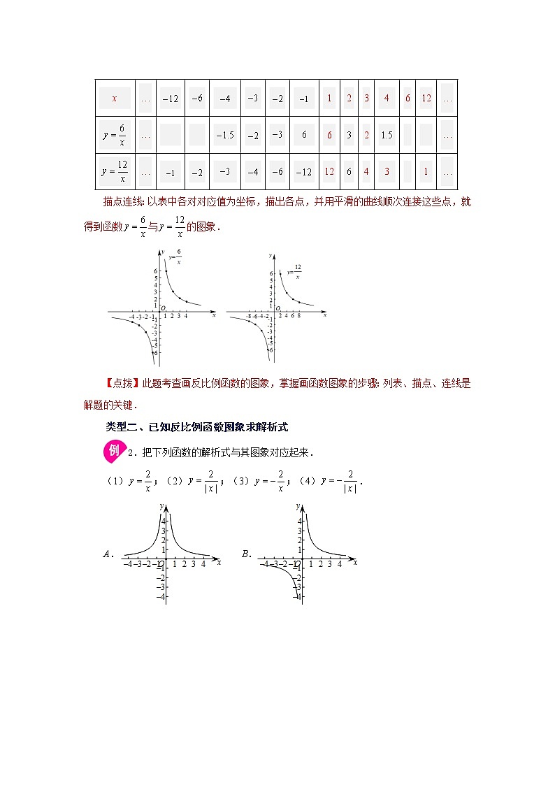 专题26.4 反比例函数的图象和性质(知识讲解)-2022-2023学年九年级数学下册基础知识专项讲练(人教版)第3页