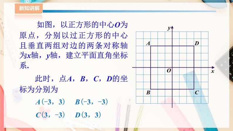 湘教版八下数学  3.2简单图形的坐标表示    课件+教案07