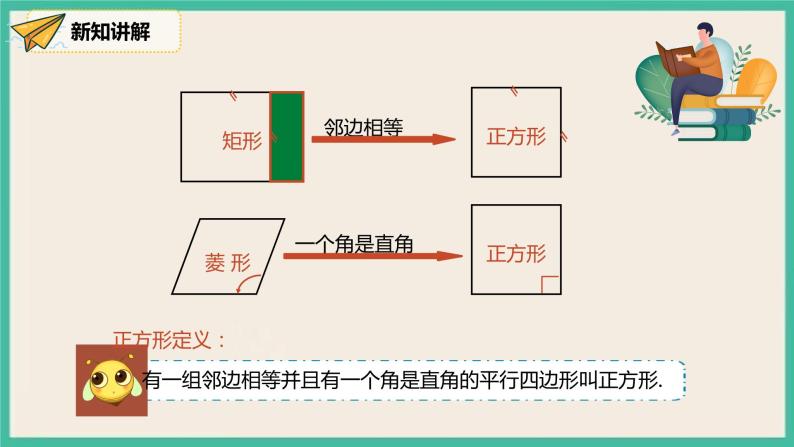 人教版数学八下 18.2.3.1《正方形的性质》课件06