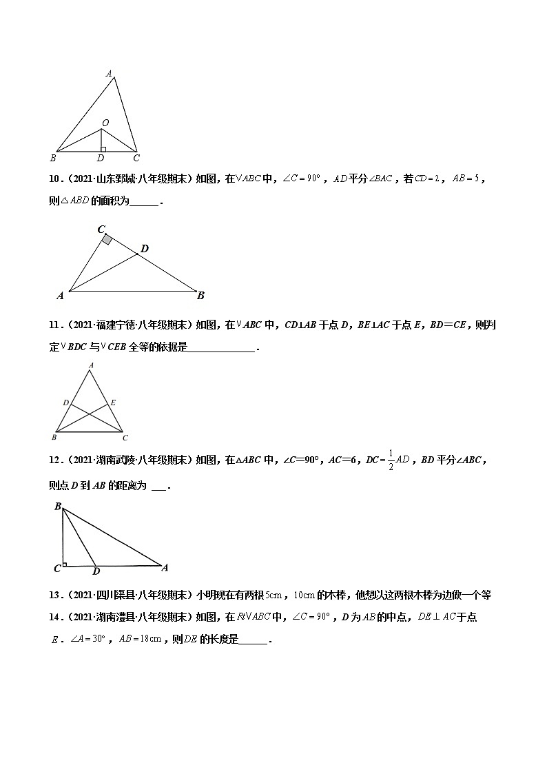【期末考前必练】2022-2023学年人教版数学八年级上册期末考点必刷题:专练04 填空题-基础(30题)02