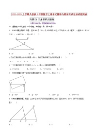 【期末押题复习】人教版数学八年级上册 期末突破-专题01 三角形（单元精练）