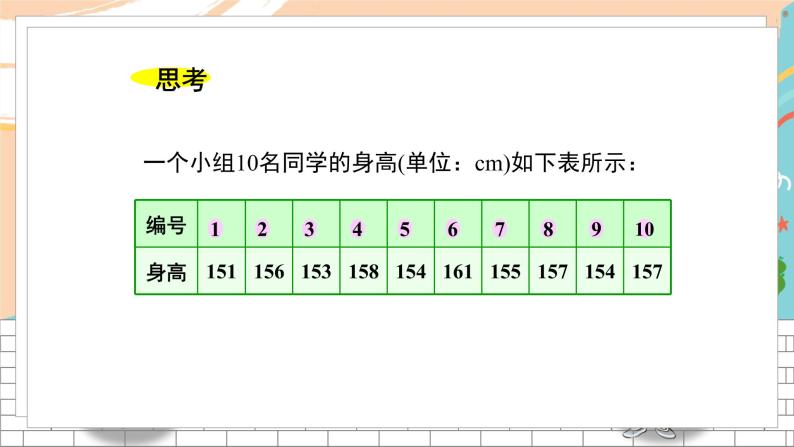 七数湘教版下册 6.1 平均数、中位数、众数 PPT课件+教案+练习04