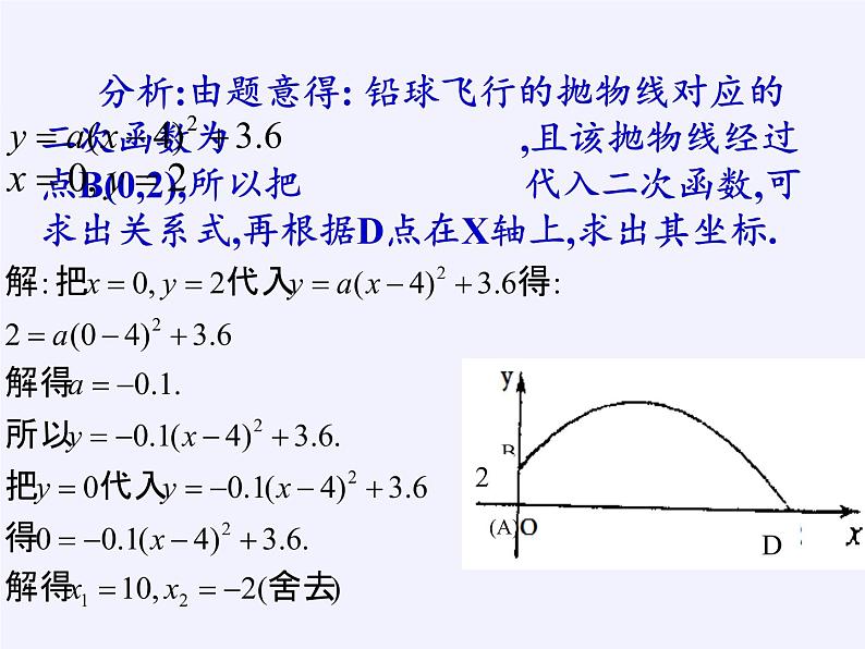 江苏科学技术出版社初中数学九年级下册 5.5 用二次函数解决问题 课件08