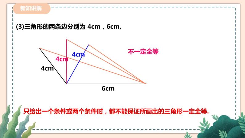 4.3.1《探索三角形全等的条件》 课件+教案08