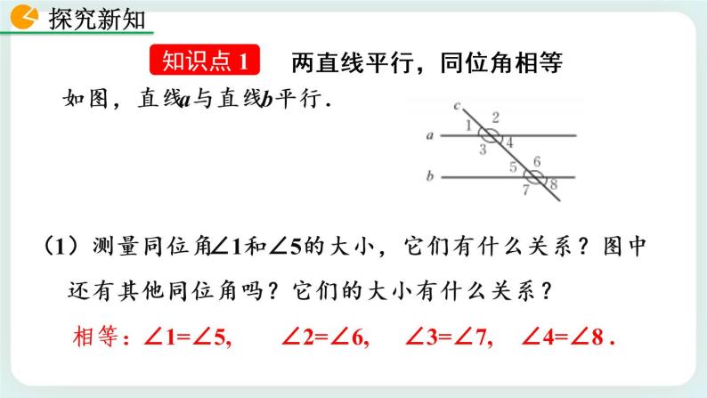 2.3 平行线的性质（第1课时） 课件04