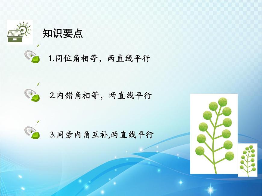 5.2.2 平行線的判定 人教版初中數(shù)學(xué)七下教學(xué)課件第2頁(yè)