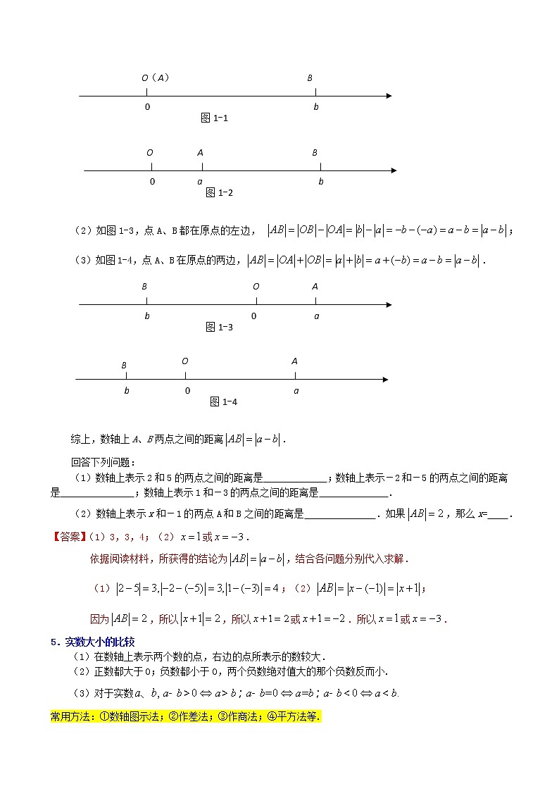 知识必备01 实数(公式、定理、结论图表)2023年中考数学必背知识手册03