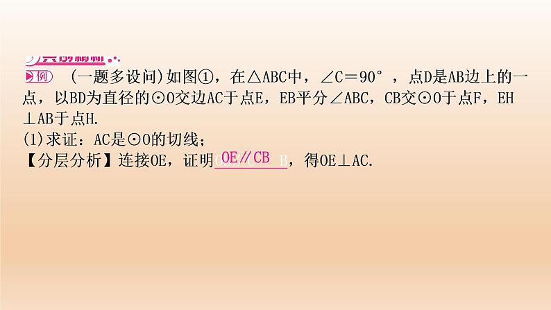 2023年中考数学复习专题:圆的相关证明与计算 课件02