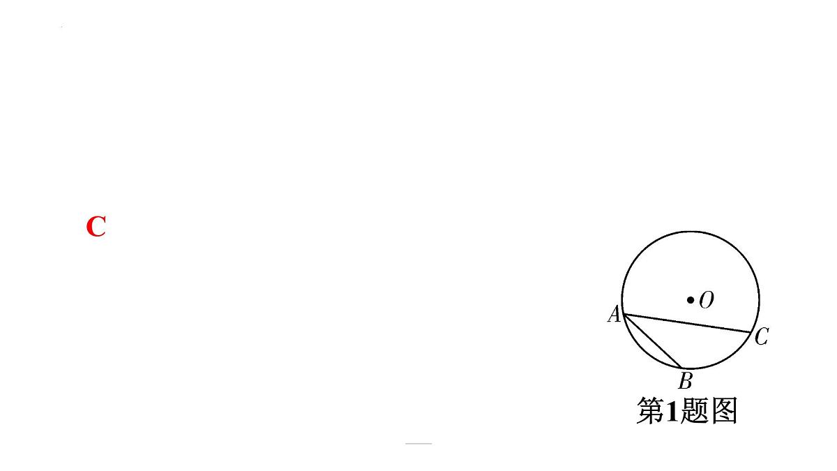 2022年中考数学一轮复习练习课件:第六章 圆第2页