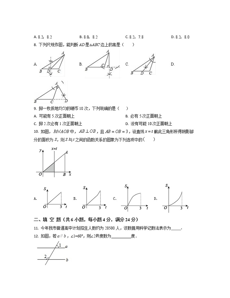 2022-2023学年山东省德州市中考数学专项突破仿真模拟卷(三模四模)含解析02