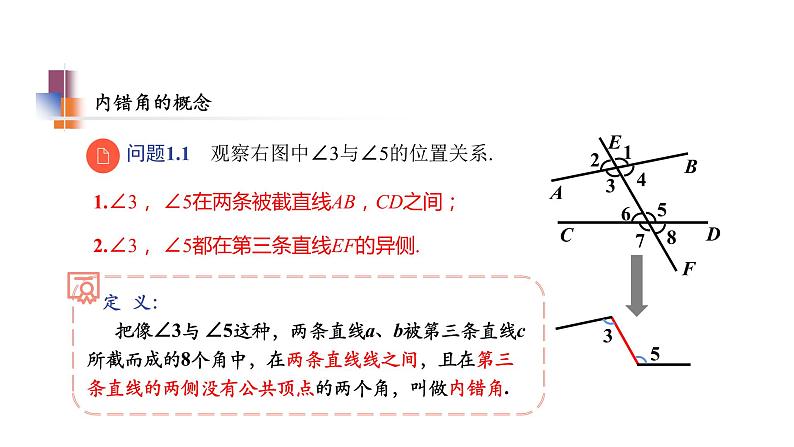 7.1 探索直线平行的条件(2) 苏科版七年级数学下册教学课件第6页