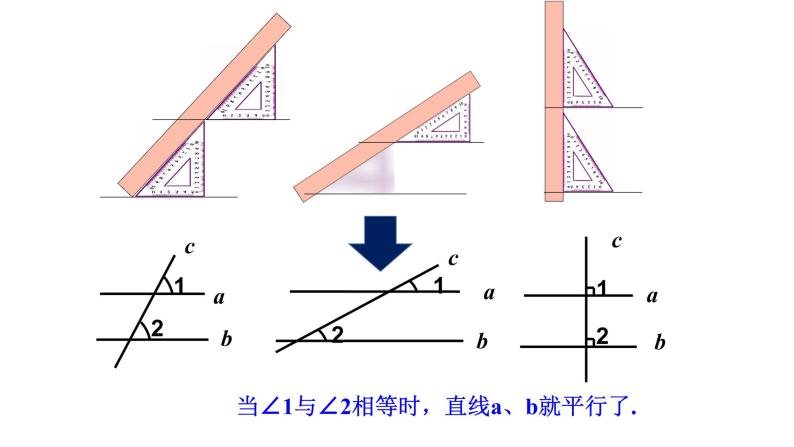 7.1 第1课时 探索直线平行的条件(1) 苏科版七年级数学下册课件05