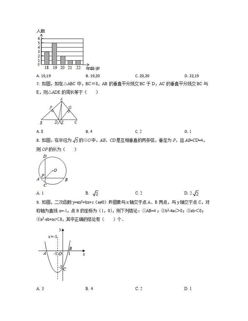 2022-2023学年湖北省黄石市中考数学专项提升仿真模拟试题(3月4月)含解析第2页