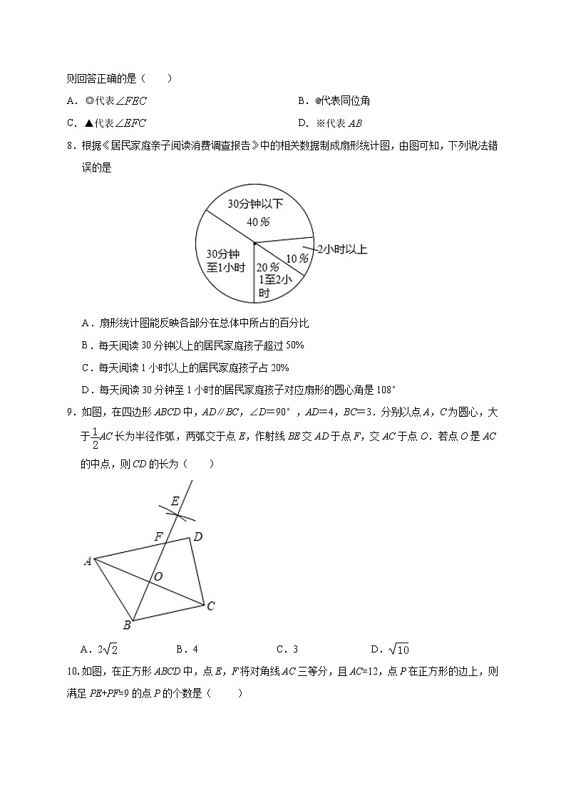 初中数学中考复习 重组卷02(原卷版)第2页