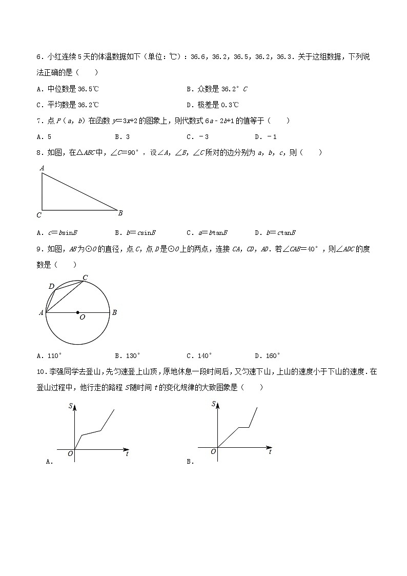 初中数学中考复习 专题05(安徽专用)(原卷版)-2021年31个地区中考数学精品模拟试卷第2页